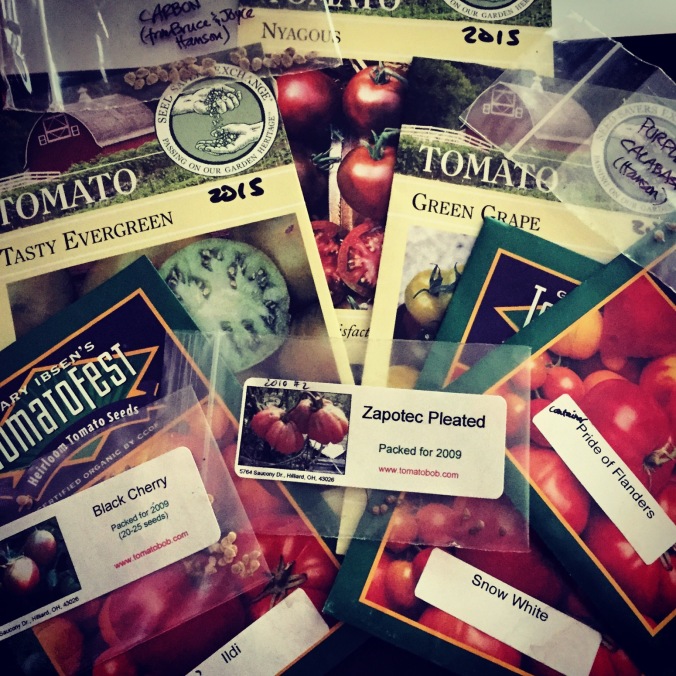 Heirloom tomatoes for 2015 planting