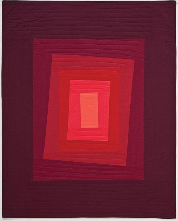 The quilt that started it all. I've been obsessed ever since with modern quilting.