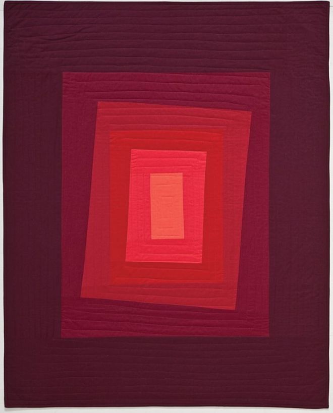 The quilt that started it all. I've been obsessed ever since with modern quilting.